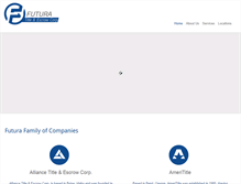 Tablet Screenshot of futuratitle.com